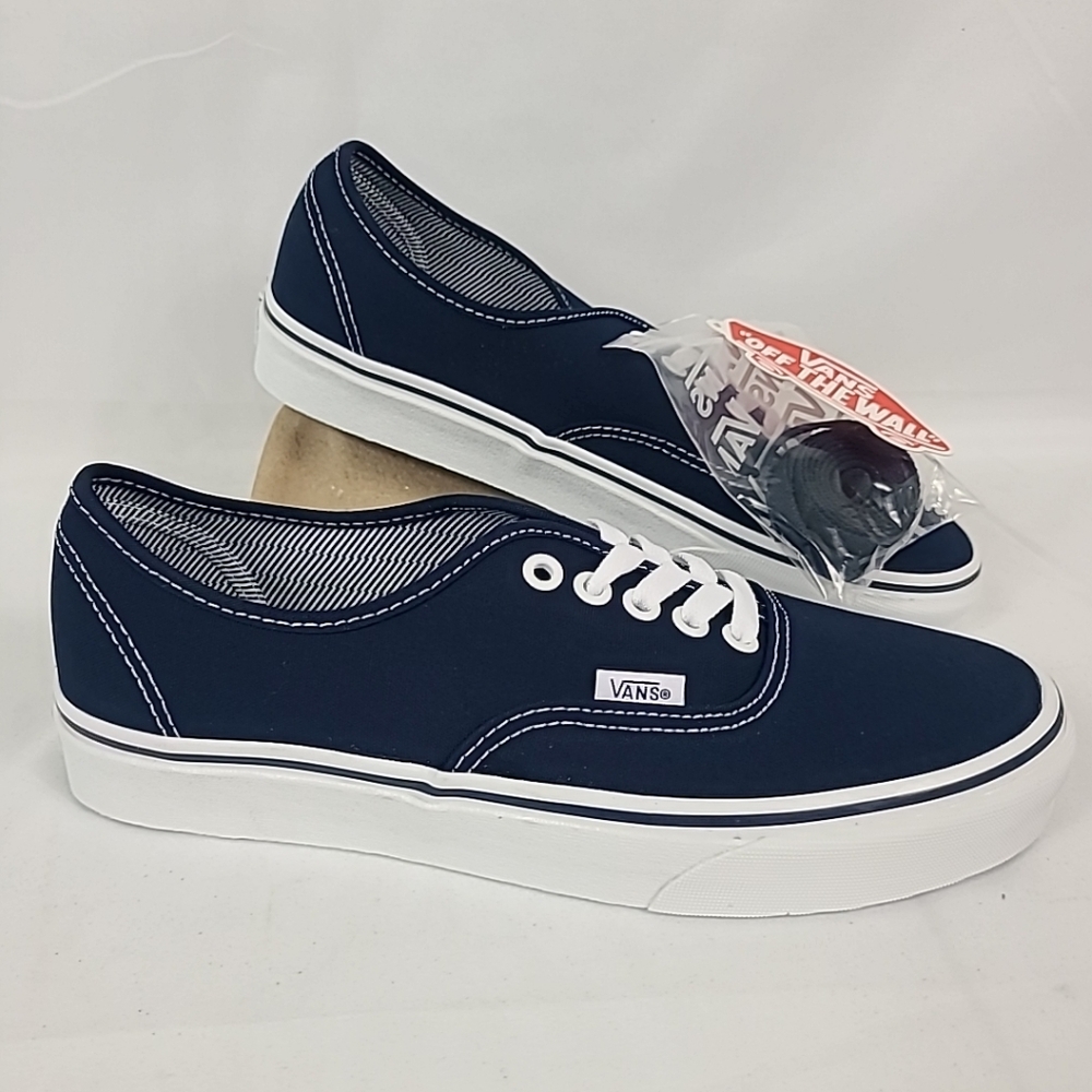 Vans Navy Blue Low Top Sneakers
